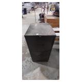 Vintage Two-Drawer Metal File Cabinet