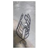 Vintage Fireplace Log Rack