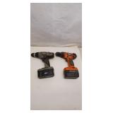 Cordless Drill Duo - Craftsman & Black+Decker