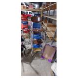 5 Assorted Vintage School Chairs