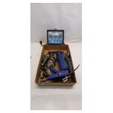 Assorted Tool Lot - Lighting, Drill, Hand Tools, a