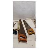 Vintage Hand Saws & Saw Blades Lot
