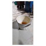 Vintage Enamel Bucket