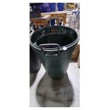 Large Dark Green Toter Trash Bin