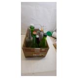Assorted Vintage Glass Bottles