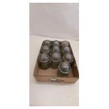 10 Vintage Glass Insulators - Lot of 10+