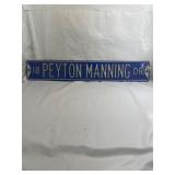 Vintage "payton Manning" Sign