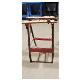 Folding Workbench with Clamps