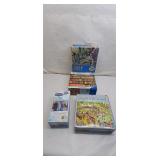 Puzzle Lot: 4 Assorted Jigsaw Puzzles