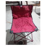 Red Folding Camping Chair