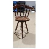 Vintage Swivel Bar Stool