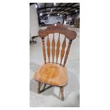 Vintage Carved Wooden Chair
