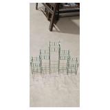 Set of Tiered Wire Plant Stands