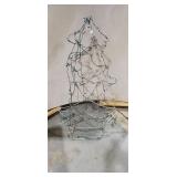 Lighted Christmas Tree Display