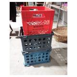 Stackable Milk Crates - Vintage Roberts & More