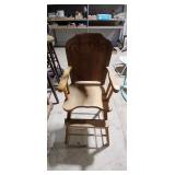 Antique Wooden High Chair