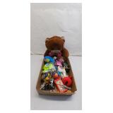 Assorted Toy Lot - Plush, Figures, & More