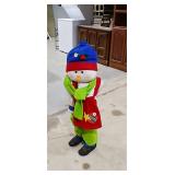 Festive Plush Snowman Decor