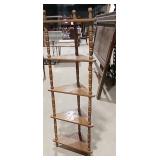 Vintage Corner Shelf Unit