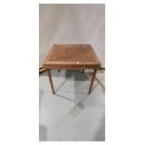 Vintage Wooden Folding Table