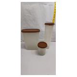 Vintage Tupperware Modular Canister Set