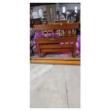 Vintage Wooden twin Bed Frame