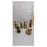 Vintage Porcelain Figurine Lot - Assorted Characte