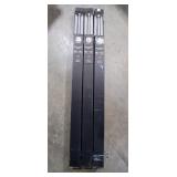 Umbra Loft Single Drapery Rod Sets - 3 Pack