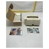 Football Card Collection with Boxes