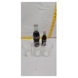 Coca-Cola Collectibles Lot - Bottles & Glasses