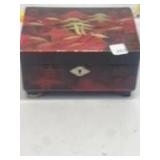 Vintage Jewelry Box with Jewelry Lot