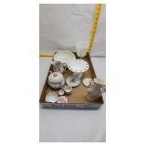 Assorted Vintage China & Porcelain Dishes