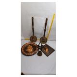 Antique Brass & Copper Decorative Lot