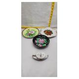 Vintage Floral Porcelain Dishware Set