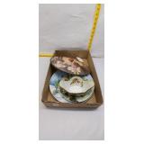 Vintage Decorative Plate and Flue Cover Collection