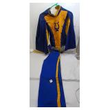 Vintage Band Uniform Set - Blue & Gold