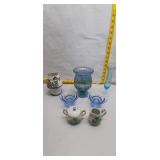 Assorted Vintage Glass and Porcelain Tableware Lot