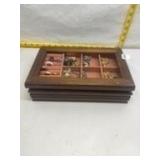 Jewelry Box and Assorted Costume Jewelry