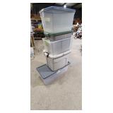 Stackable Storage Totes - Multiple Sizes