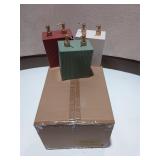 Set of 12 Decorative Pump Bottles