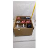 Lot of 9 Compartment Caddies