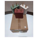 Set of 12 Decorative Pump Bottles