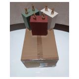 Set of 12 Decorative Pump Bottles