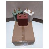 Set of 12 Decorative Pump Bottles