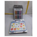 Cute Crayons & Lunch Box Buddies Sticker Lot