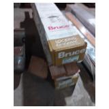 3 boxes Bruce Locking Hardwood Flooring Lot