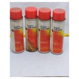Lot of  4 John Deere Engine Degreaser Cans