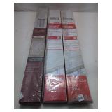 Lot of 3 Project Source Vinyl Mini Blinds - White