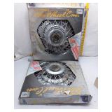 Pair of 14' 64-Spoke Wire Wheel Covers