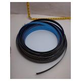 Roll of Chrome Trim with Blue Protective Layer